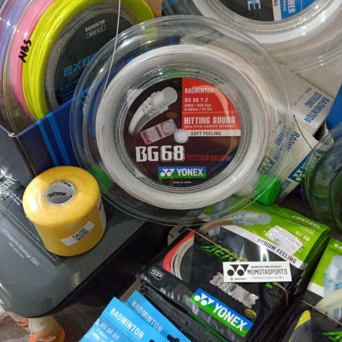 senar yonex BG 68 Titanium / BG 68 TI / BG 68TI / BG68TI original