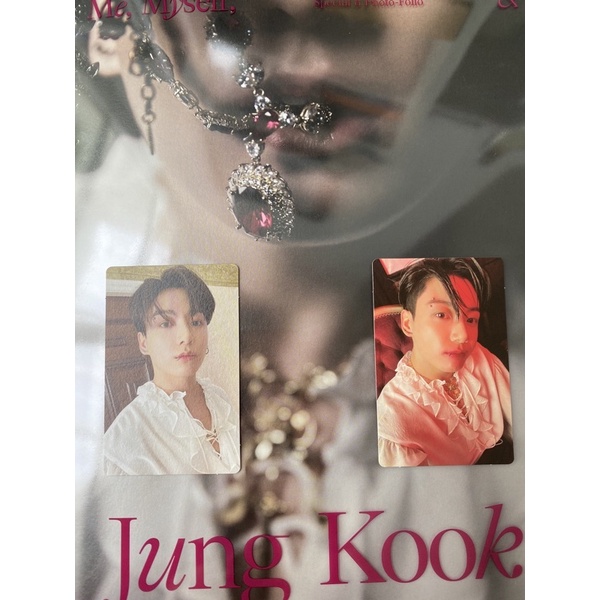 PC Photobook JK Me MySelf and Jungkook Photofolio