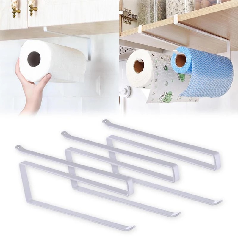 Holder Tisu Toilet Model Gantung Dinding Dengan Perekat Untuk Kamar Mandi Dan Dapur