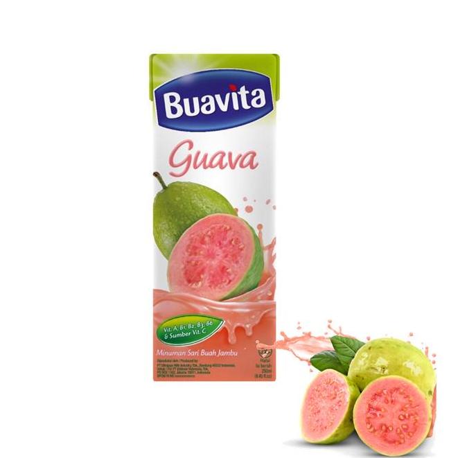 

ㅋ Buavita Jus Buah Jambu 250 mL ⇚