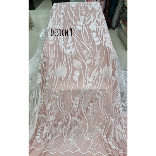 Tille Payet Bordir Putih Baju Akad