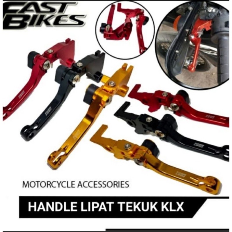 HANDLE HANDLE KLX 150 LIPAT FULL CNC MODEL EXPEDITION MERK FAST BIKES