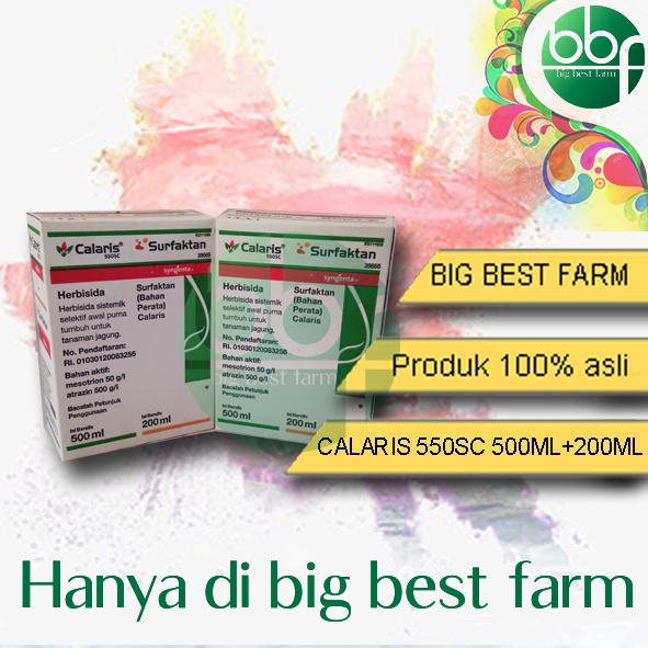 Obat Pembasmi Rumput (jagung) - Herbisida Calaris 500ml + 200 ml