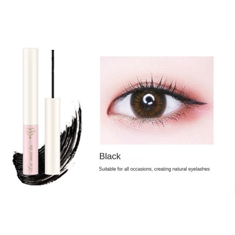 GRATIS ONGKIR LENGKAP 2 VARIAN COD LAMEILA/SUAKE TERMURAH MEDAN Lameila 3D Lash Long Mascara Waterproof Curling Lenthening Thick Eyelash Make Up Fast Dry Natural Waterproof Extension