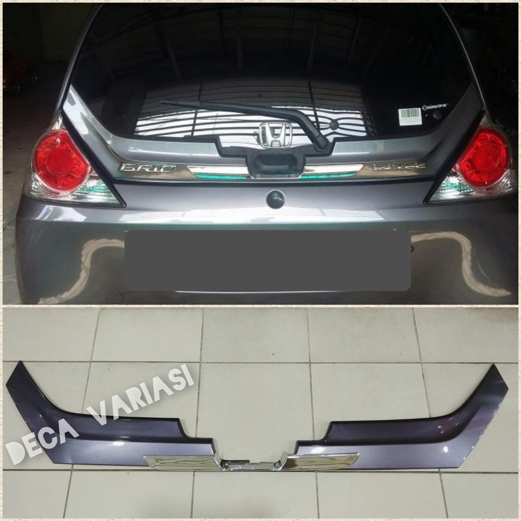 Ducktail Honda All New Brio Tahun 2005 - 2017 Abu Abu Grey Model RS Premium
