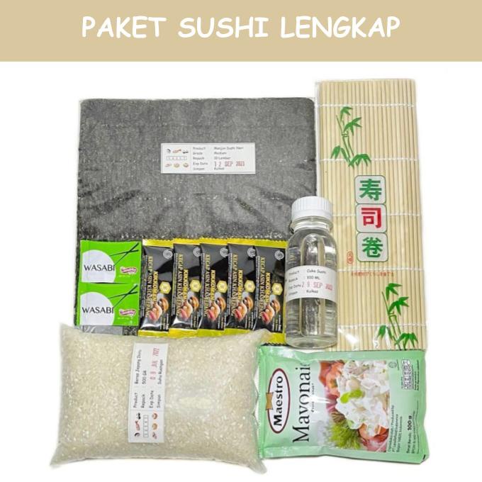 

Paket Bahan Sushi Lengkap dan Praktis Halal