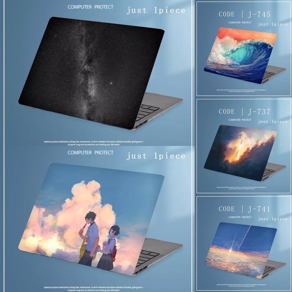 1pc Universal Bebas Potong COD Menyesuaikan 12 13 14 15.6 Inch Cover Laptop Stiker Skin Untuk ASUS VivoBook15 M4600I U3700 X515 ROG GA502I G512L Quote Kata Kata Terkenal Lembaran Decals