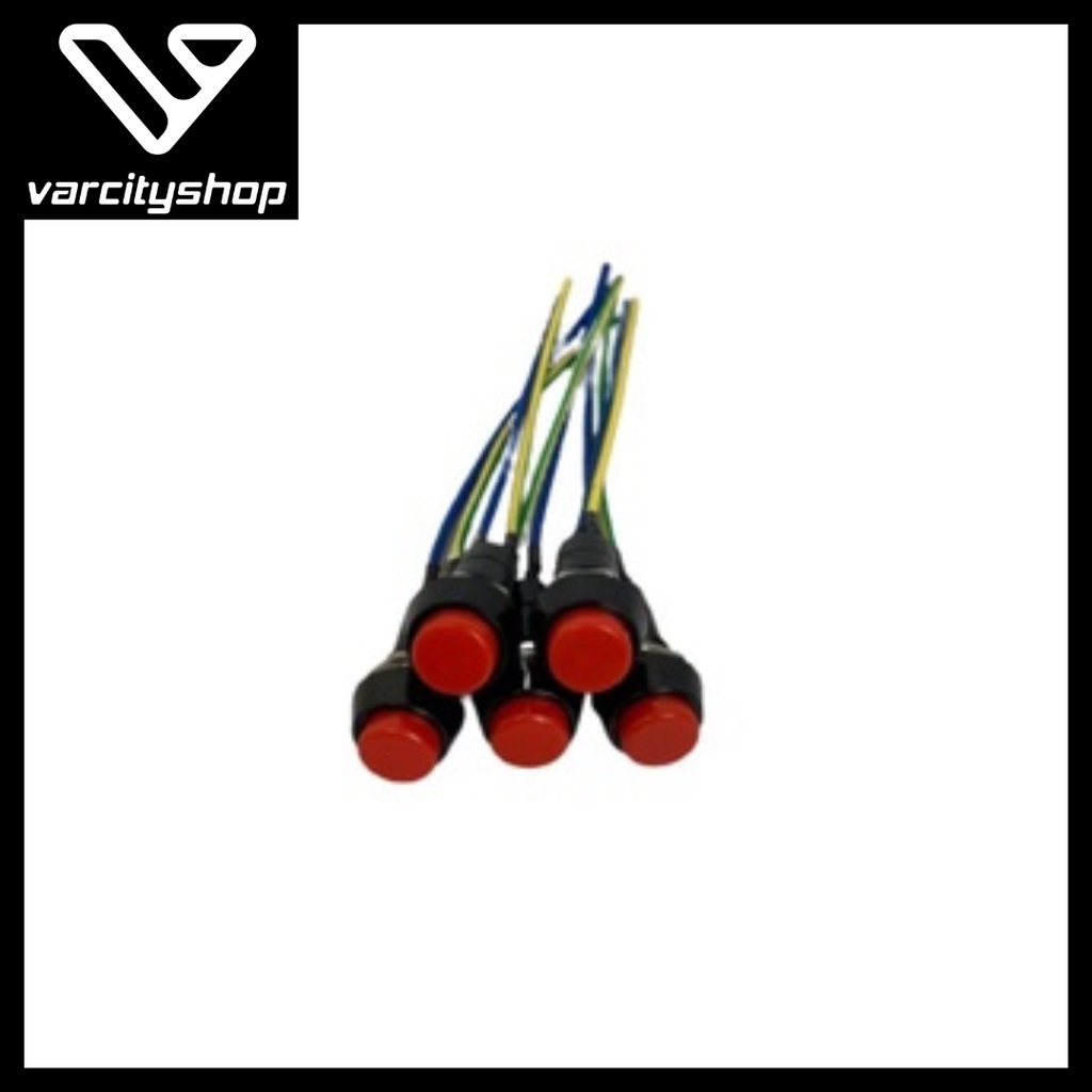 Jual SAKLAR PUSH BUTTON TOMBOL ON OFF SAKLAR BULAT MOTOR SWITCH MOBIL ...