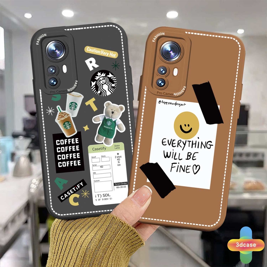 Soft Case TPU Motif Angel Eyes Starbucks Untuk Xiaomi Redmi Note 10 PRO MAX 9 8 10 10S 9 PRO MAX 11 9S POCO C3 C31 X3 NFC X3 PRO