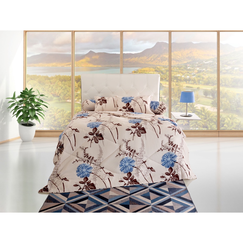 Jual Sprei dan Bed cover Elite Full Set Type Desica ( Set Sprei dan Bed