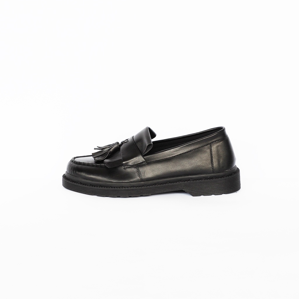 Sepatu Pria Slip On Loafers Formal | SB ALETTA BLACK