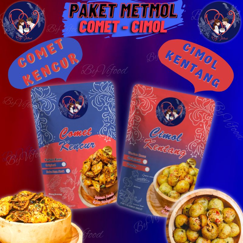 

PAKET METMOL / COMET CIMOL (1 POUCH COMET KENCUR DAN 1 POUCH CIMOL KENTANG ) BYVIFOOD