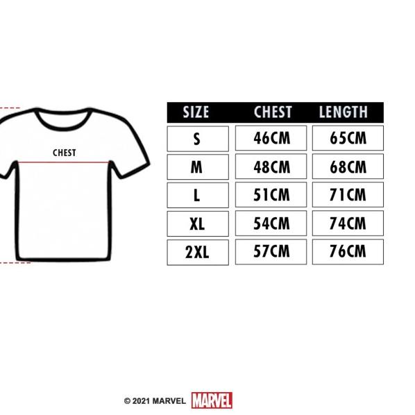 Kaos Polos MARVEL Premium Cotton MKW35 - Putih, S