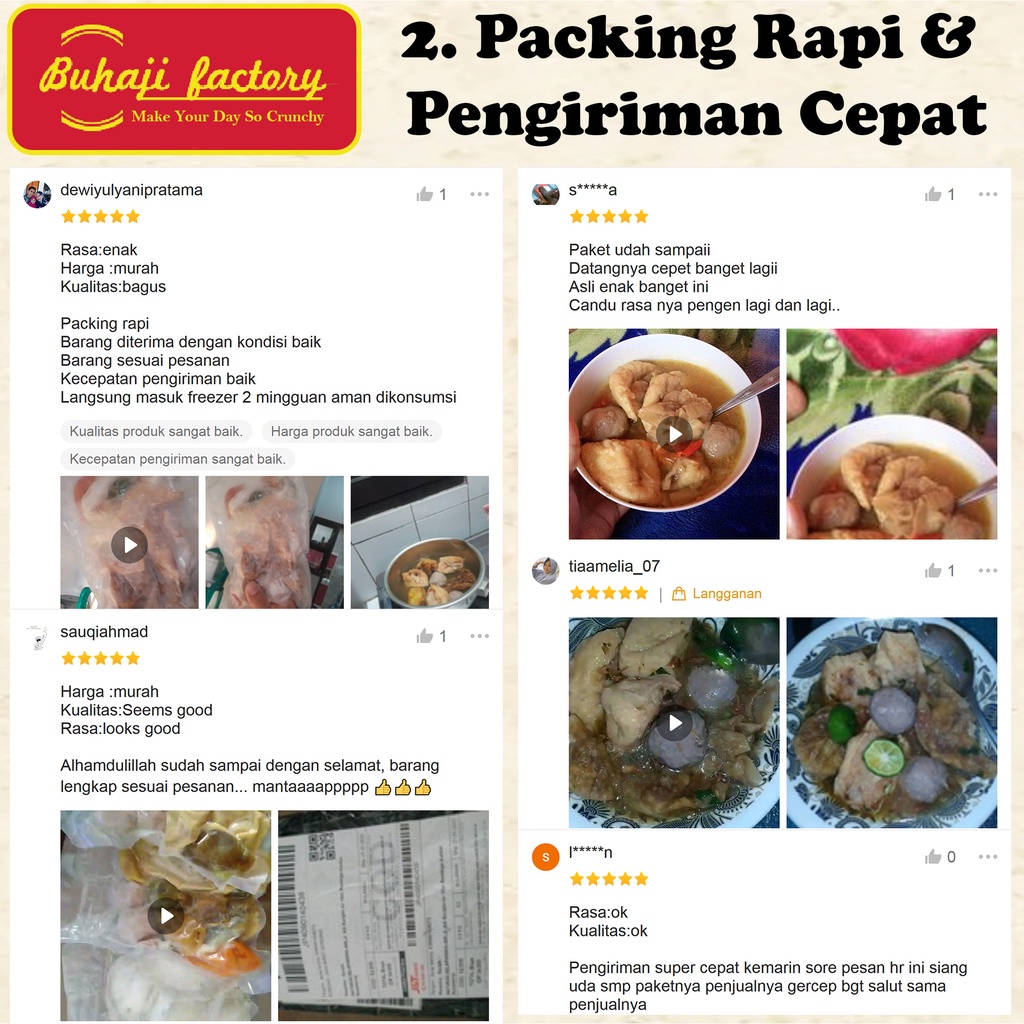Baso Cuanki Cuangki Tahu Instan Kering Khas Bandung Kuah Pedas Gurih Bikin Bapper by Buhaji Factory