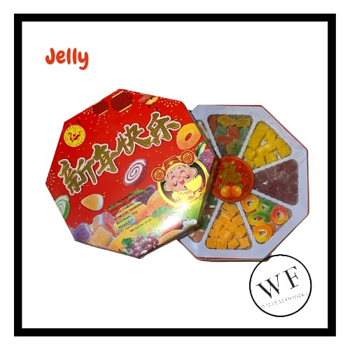 

Pak Chen Jelly / jelly Imlek Aneka Rasa / Permen jelly Tahun baru 500 gram
