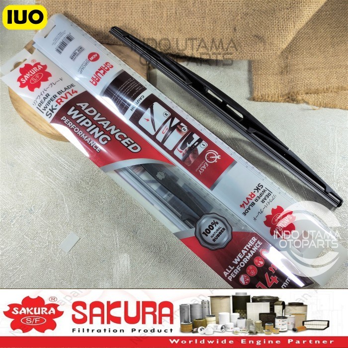 Wiper Belakang Mazda 2 CR-V Gen 3 Infiniti Sakura 14 inchi RV14
