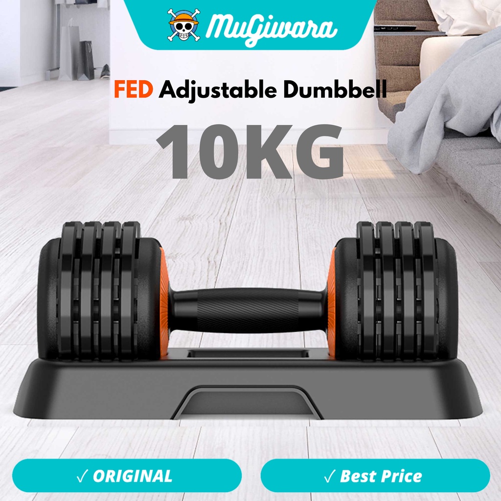 Fed High-End Adjustable Dumbbell 2-10 kg Home Fitness Barbel