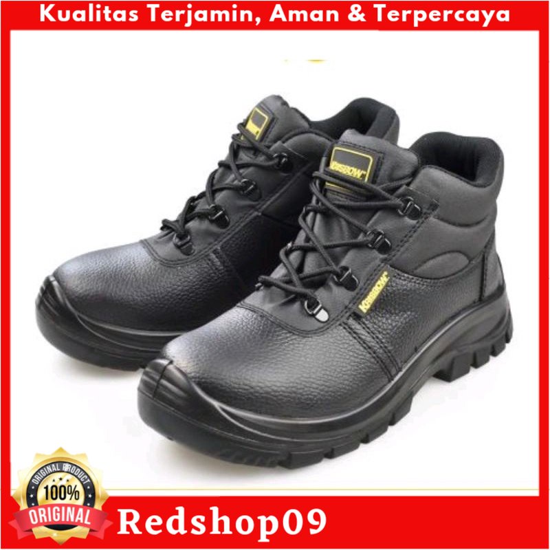 Sepatu safety shoes maxi dan argon krisbow 6in 4in original
