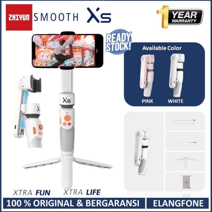 Sta Zhiyun Smooth Xs - Gimbal Smartphone Stabilizer Tripod Tongsis