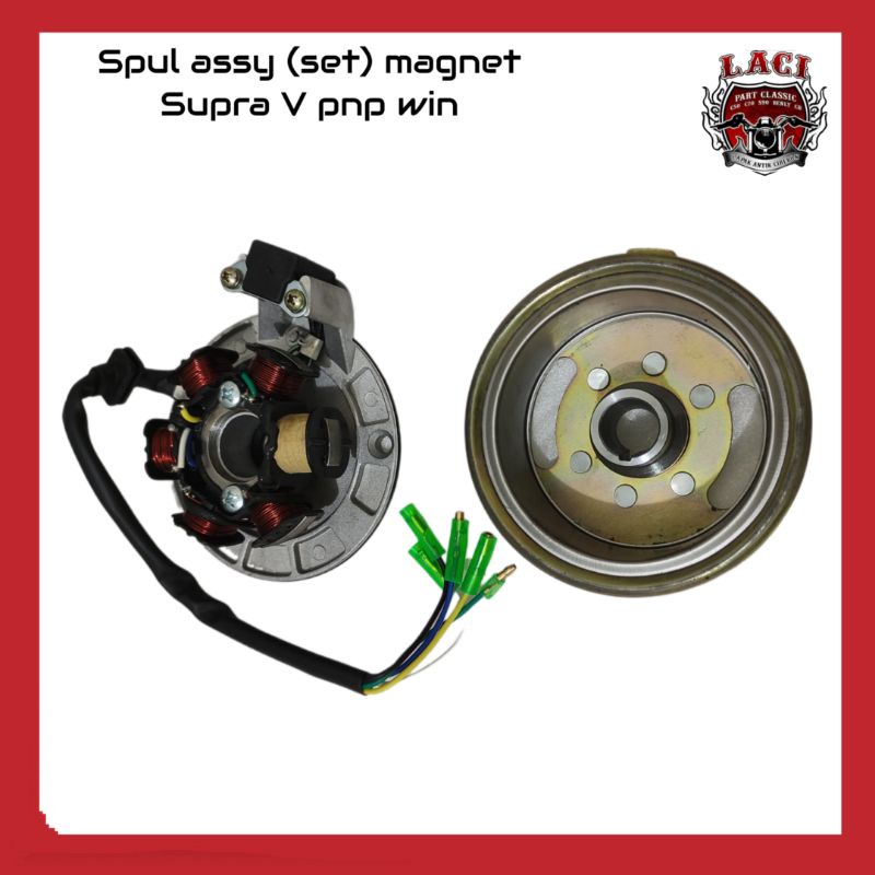 pengapian spul magnet set honda win100 astrea grand prima engkel supra V XGP
