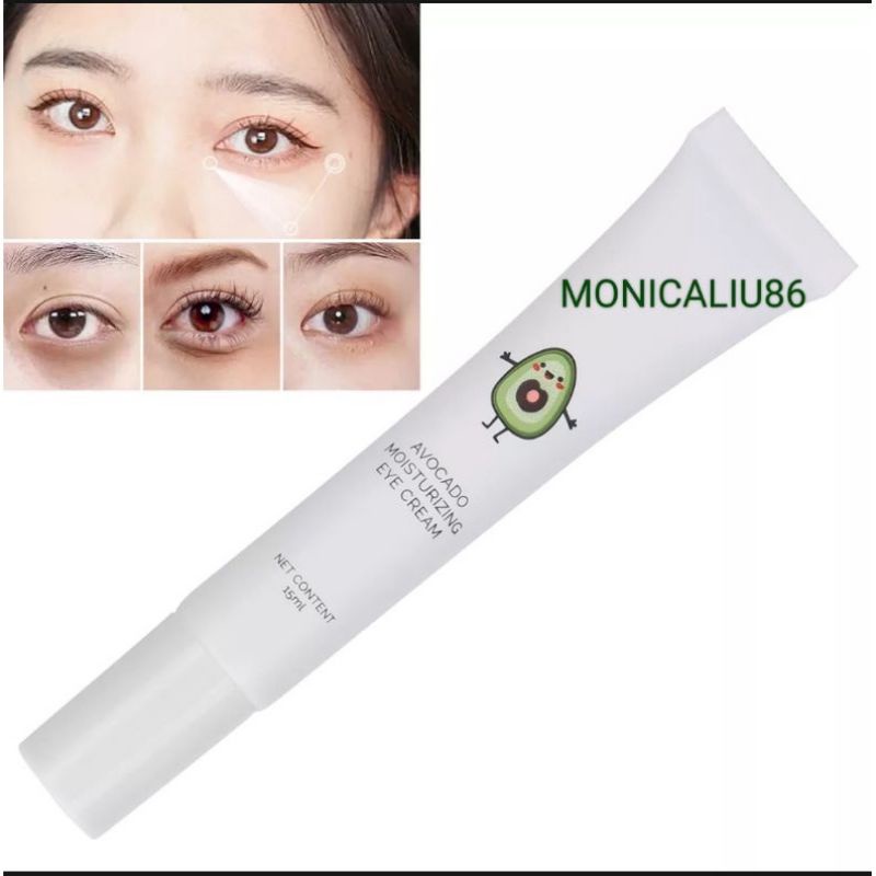 BISA COD/ YAQINUO MILIA CREAM / KRIM PENGHILANG MILIA / YAQINUO AVOCADO MOUSTURIZING EYE CREAM