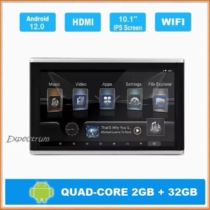TV Headrest 10.1" ANDROID System, IPS TOUCH SCREEN, AV, HDMI