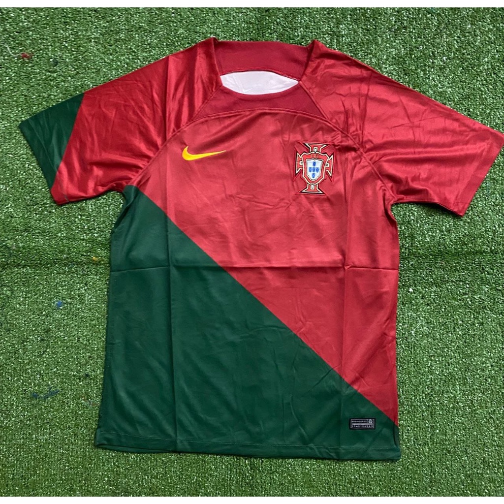 Jersey Bola Grade Portugal  Home World Cup 2022 / 2023 Piala Dunia