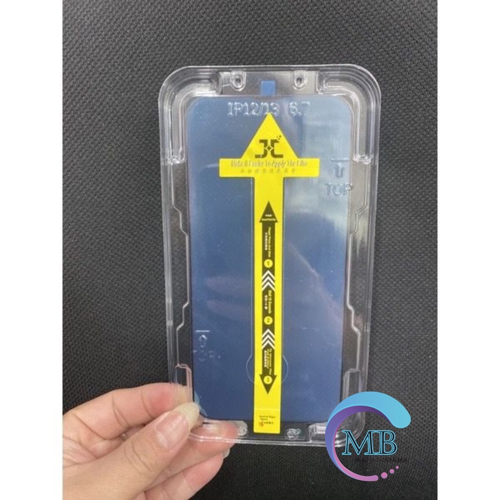 TEMPERED GLASS SUPERFIT IPHONE X XS XS MAX 11 12 13 14 PRO MAX PLUS SPY PRIVACY &amp; CLEAR BENING PEMASANGAN SANGAT GAMPANG CLEAR SPY MB4026