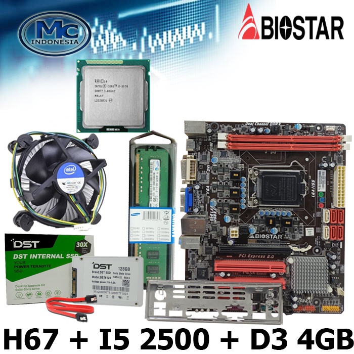 MAINBOARD MOBO H67 ONBOARD LGA 1155