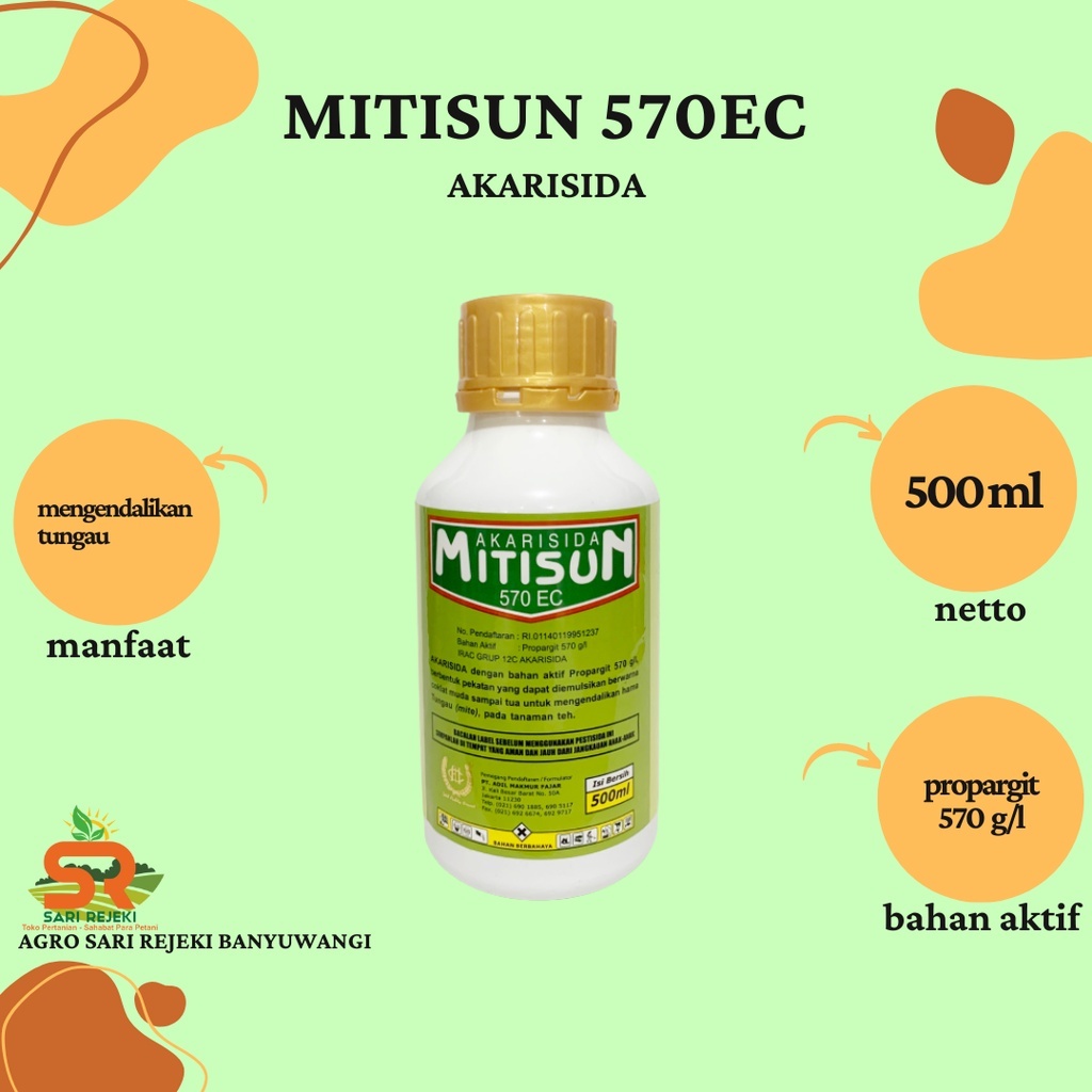 MITISUN 570EC 500ML AKARISIDA PEMBASMI TUNGAU