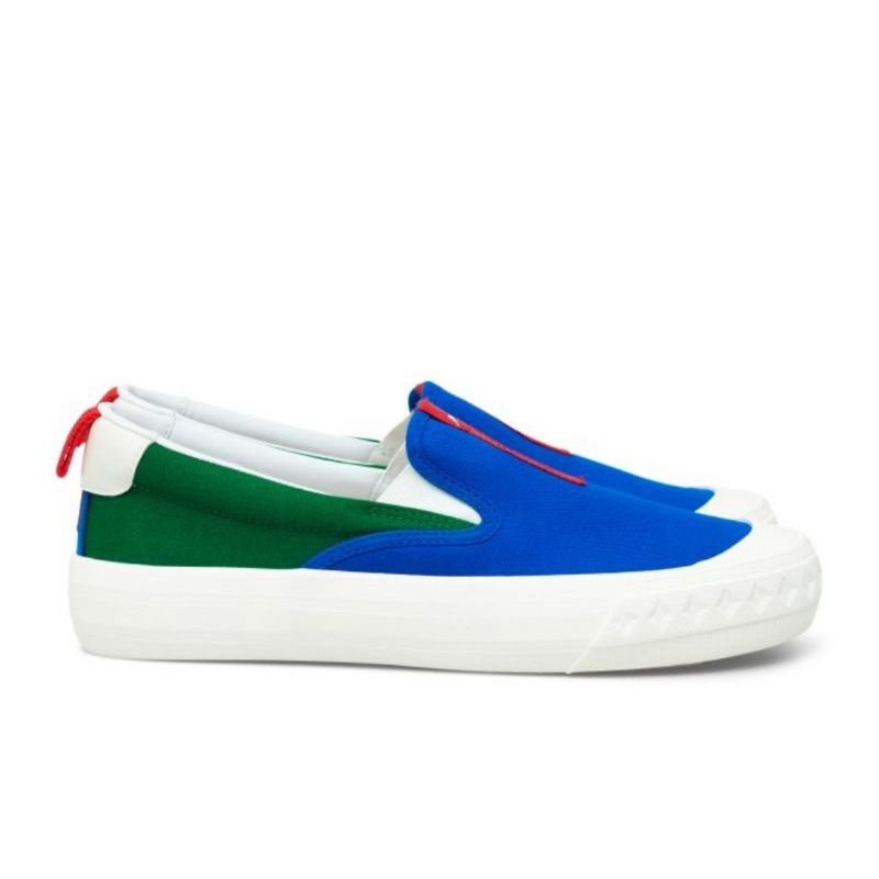 Slip on compas retro blue/green 40 (26,3 cm)