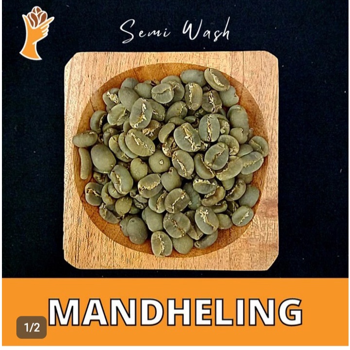 

Kopi Biji/Green Bean Arabika Mandheling Semi Wash 1KG
