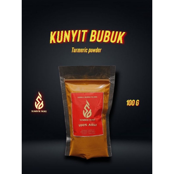 

KUNYIT BUBUK ASLI [100 g] - BUMBU DAPUR / BUMBU MASAK [100 g]
