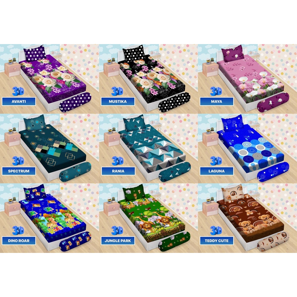 BONITA - Sprei Single (120x200) Terlaris (B)