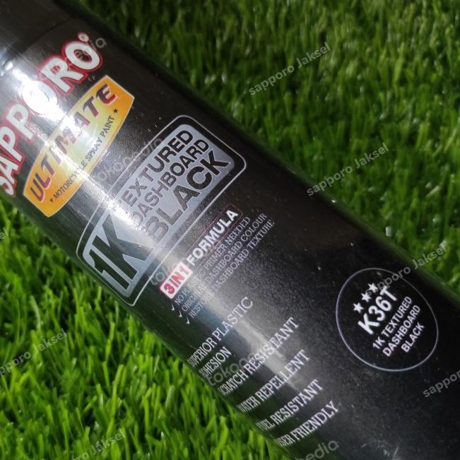 Sapporo Ultimate K36T Texture Dashboard Black / cat semprot Sapporo