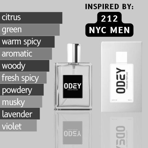 Odey Parfum 212 NYC Men - Parfum Pria Bisa COD