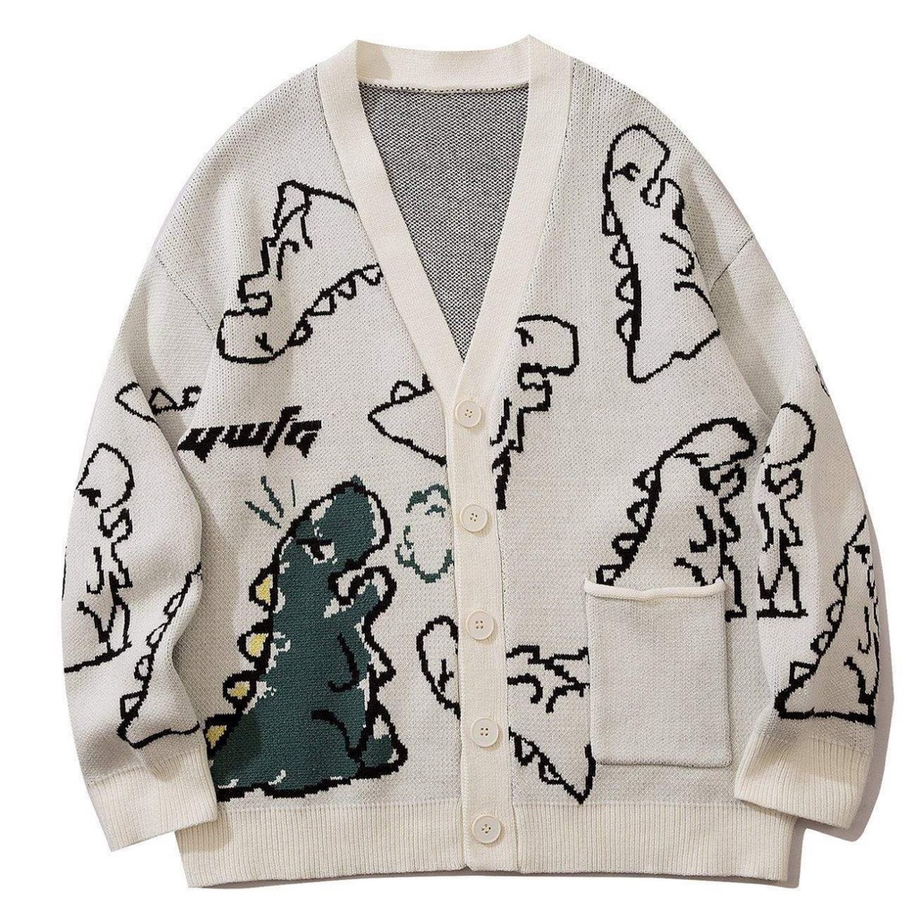 Jisoo BP dino cardigan knit