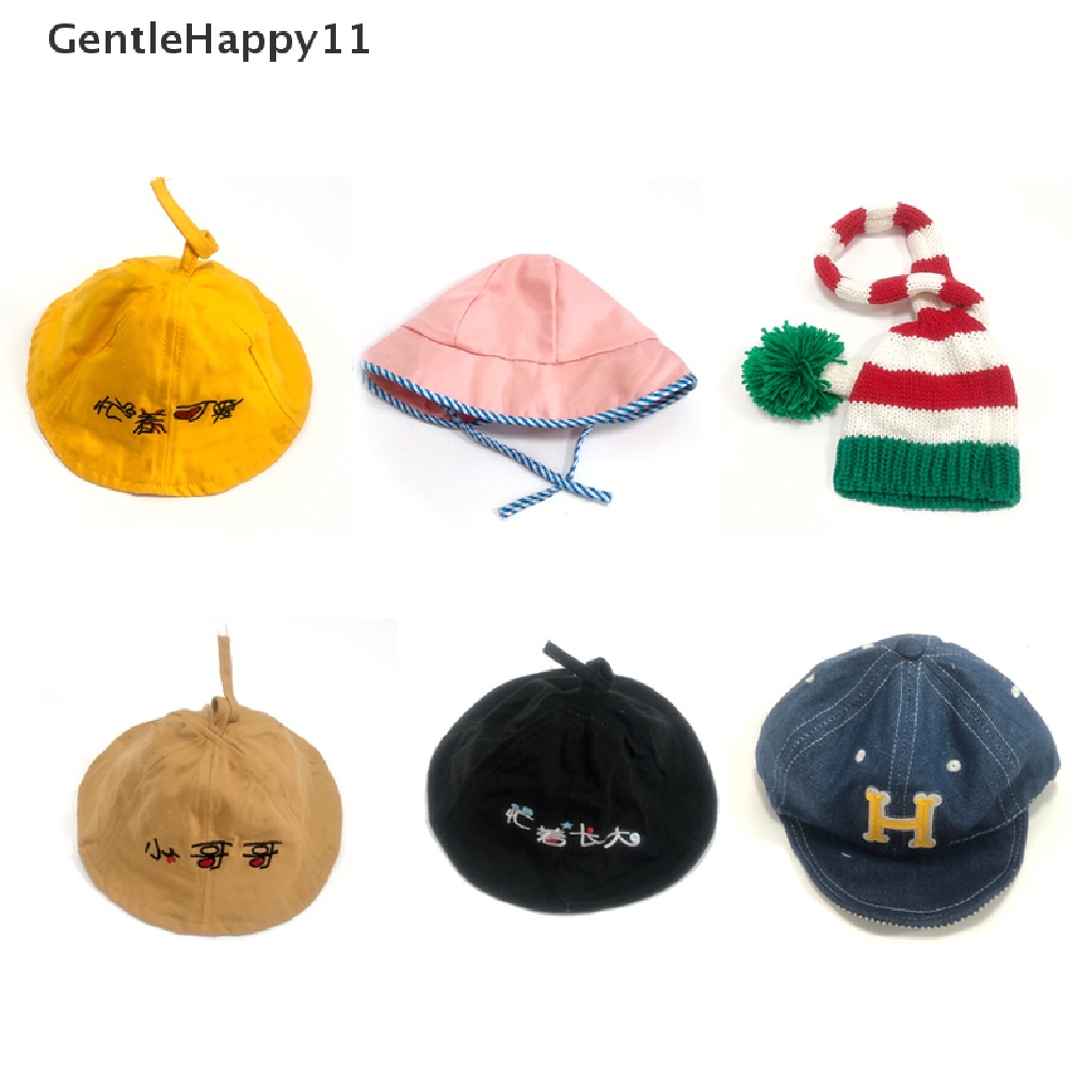 Gentlehappy 1PC Mainan Boneka Plush Bebek 30cm Dengan Topi Untuk Hadiah