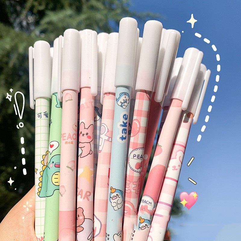 

Pulpen Pena Bisa Di Hapus Karakter Animal Lucu / Erasable Pen Ajaib