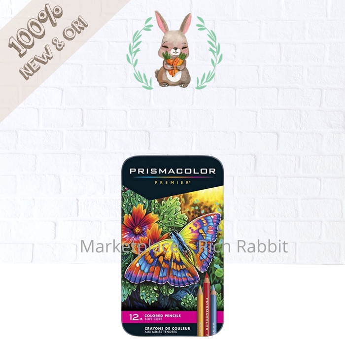 

[COD] Prismacolor Premier 12 Colored Pencils Prisma Color Isi 12 Warna
