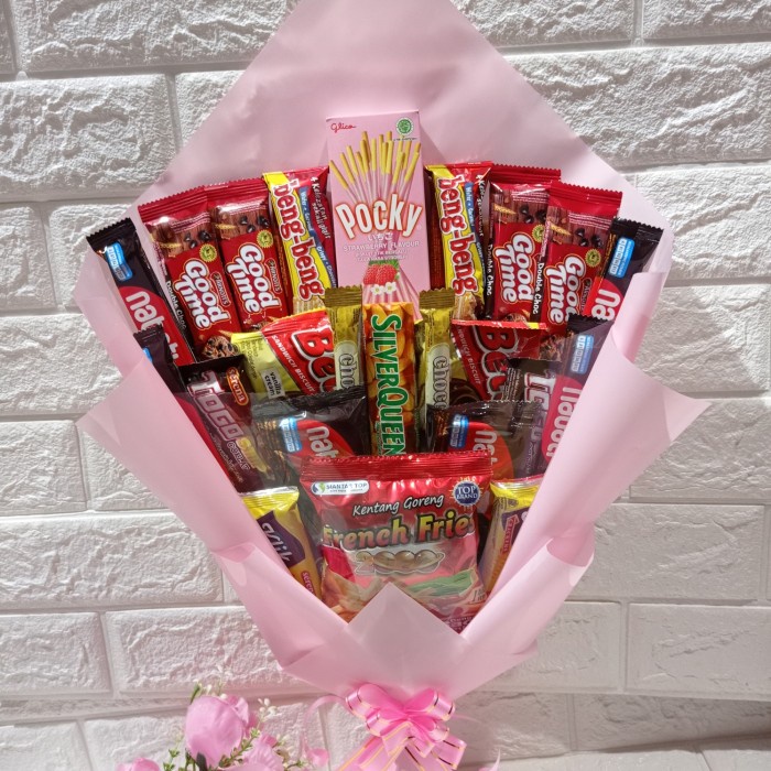 

bucket snac wisuda/hadiah ukuran besar