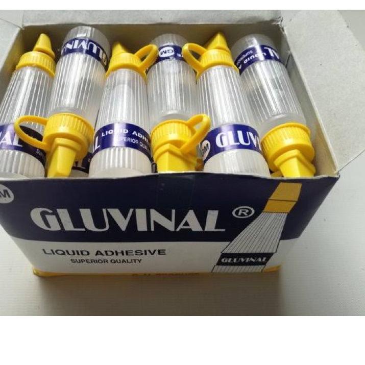 

た (24 pcs) Lem Gluvinal Kecil 25ml| LEM SLIME Lem Gluvinal Kecil ノ