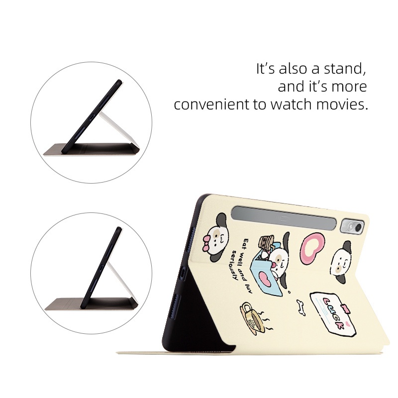Flip Case Tablet Lenovo XiaoXin Pad Pro (2022) 11.2 inch TB-138FU Motif Kartun Anime Bahan Kulit PU