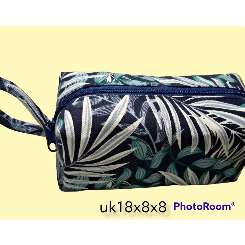 Pouch Kanvas pouch kosmetik dompet kanvas dompet souvenir