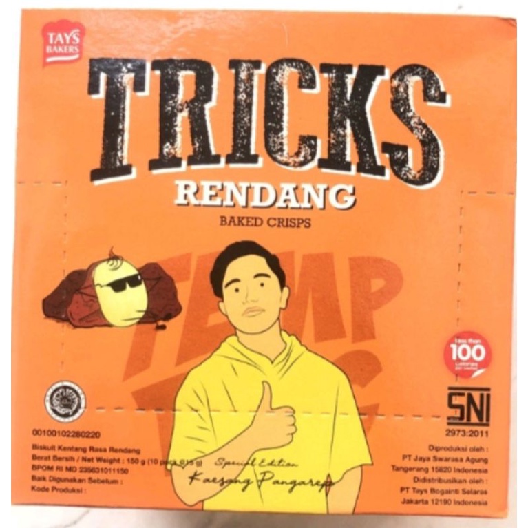 TRICK BISCUIT KENTANG PER BOX ISI 10PCS