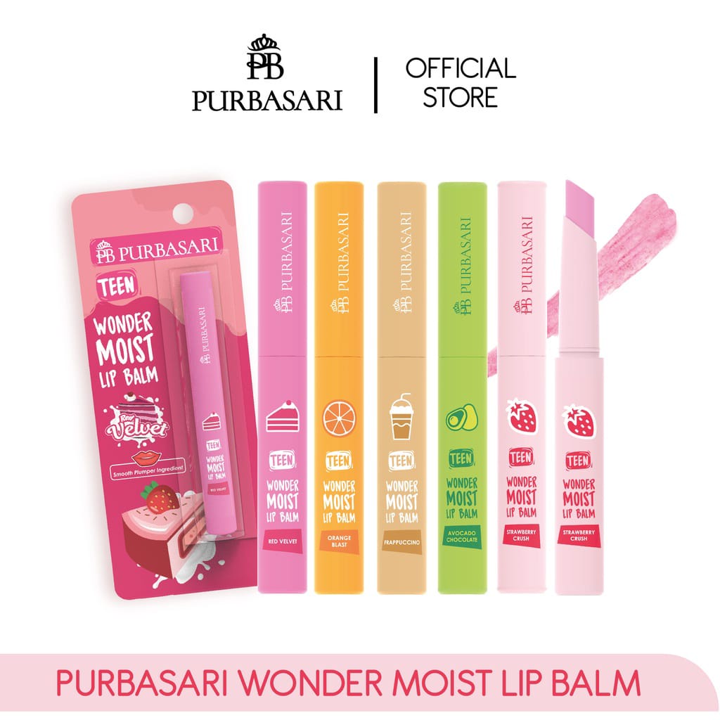 Purbasari Wonder Moist Lip Balm