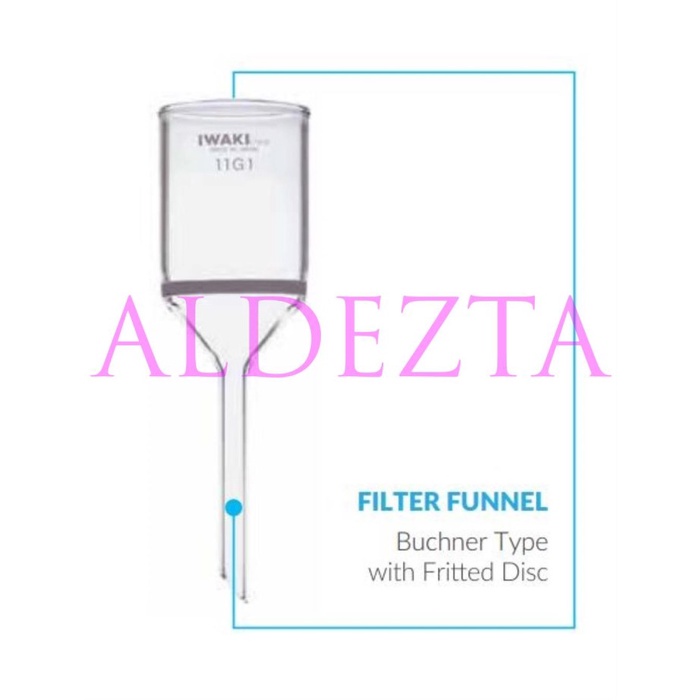 Jual FILTER FUNNEL, BUCHNER TYPE, 450 ML, G4 IWAKI 36060FNL25G4