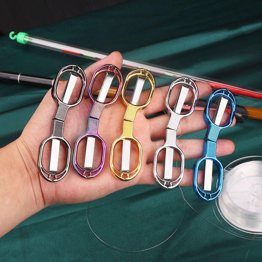 Lanfy Fishing Scissor Alat Pancing Kawat Pemotong Stainless Steel Gunting Garis Ikan Alat Jahit Pemotong Pancing Gunting Lipat