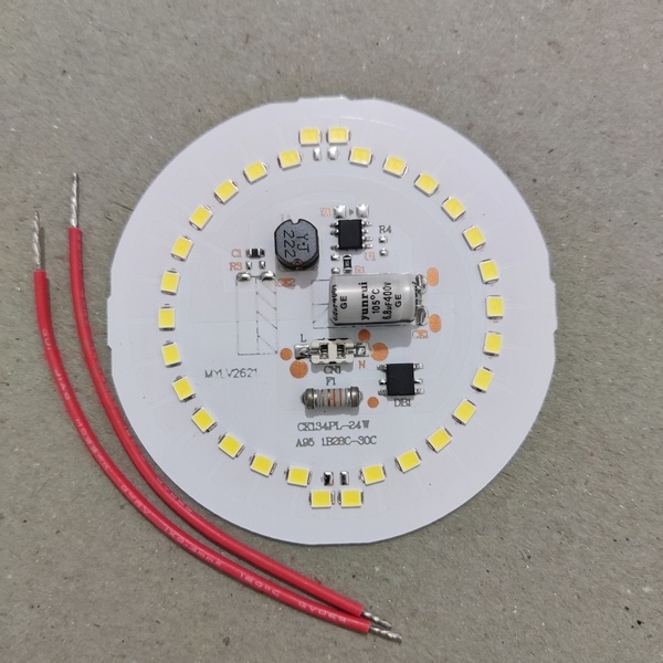 LED PCB 24W Putih Terang Mesin Lampu 24 watt AC 220 - 240 V DOB