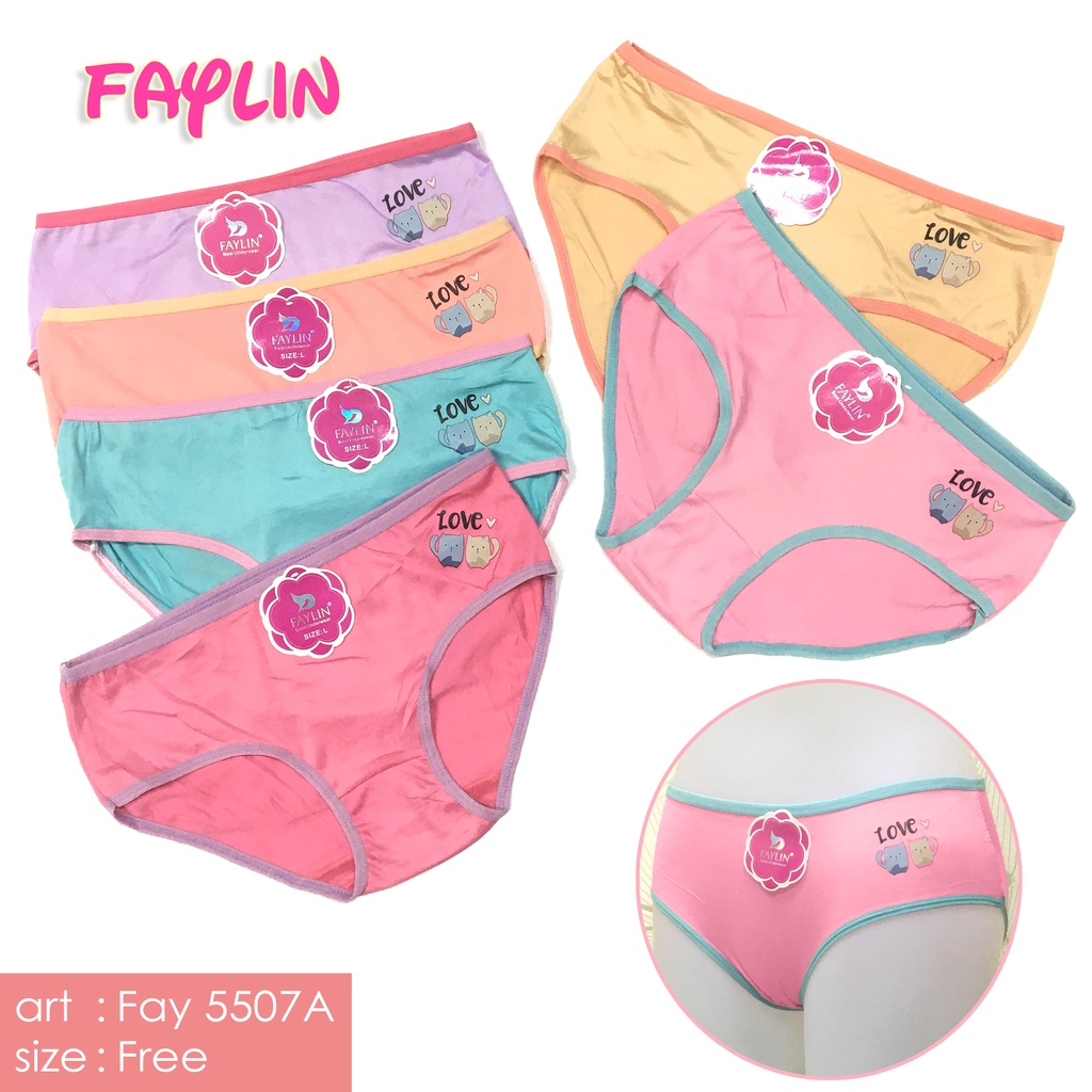 FAYLIN | Celana Dalam Wanita / Motif BINTANG / art Fay 55XX